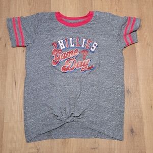 Phillies Girls Sparkle Tee